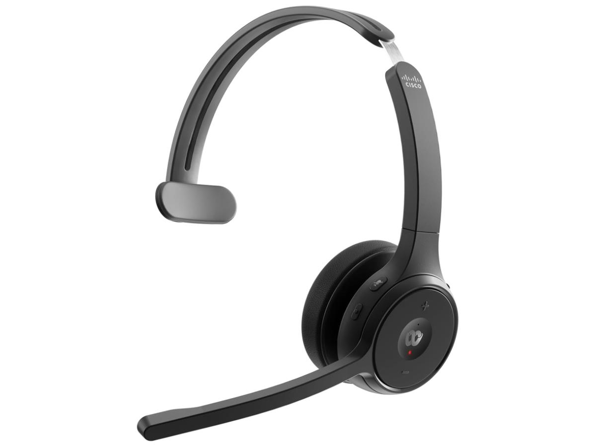 Cisco Headset 721 - Headset Wireless Single On-ear Carbon Black USBA Bundle
