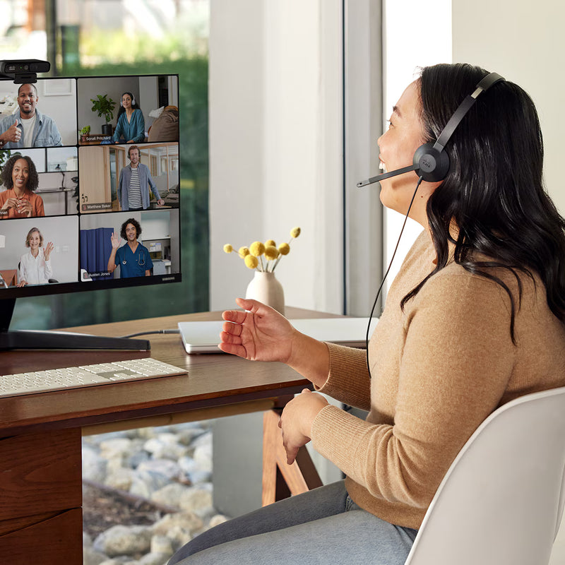 Cisco Headset 322 Wired Dual Carbon Black USB-C