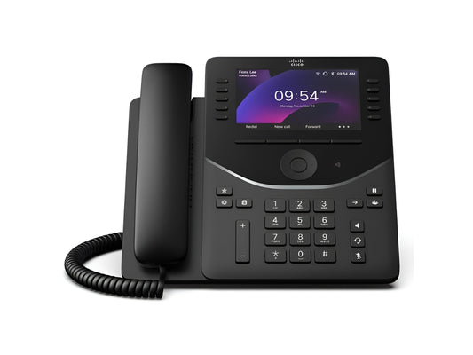 Cisco Desk Phone 9861, Carbon Black