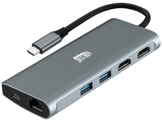 Adesso AUH-4040-3 9-in-1 USB-C Multiport Docking Station (TAA Compliant)