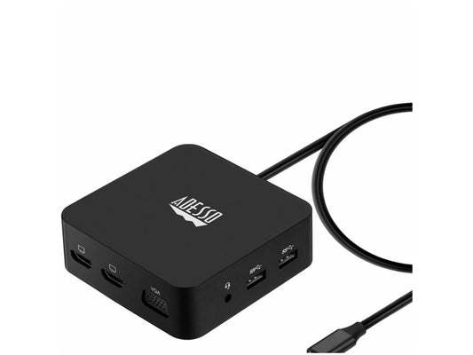 Adesso AUH-4050 10-in-1 USB-C Multiport Docking Station (TAA Compliant)