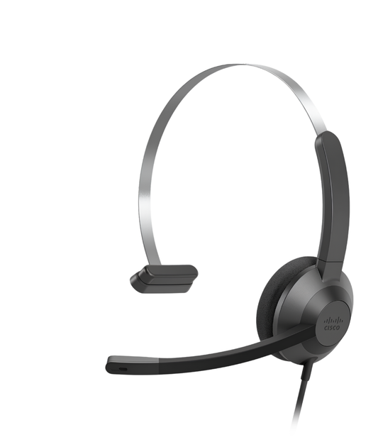 Headset 321 Wired Single Carbon Black USB-C Teams Qualified